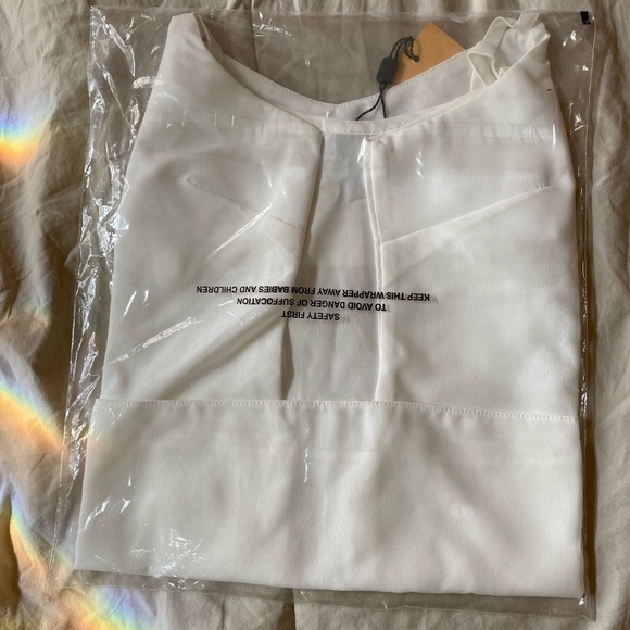 NWT Style cheat woven cami top in ivory - Picture 3 of 3